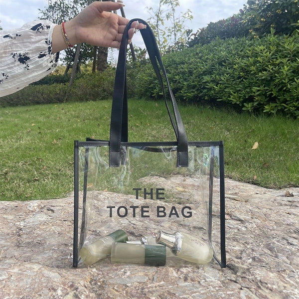 Clear Bag Transparent Vinyl Pvc Tote