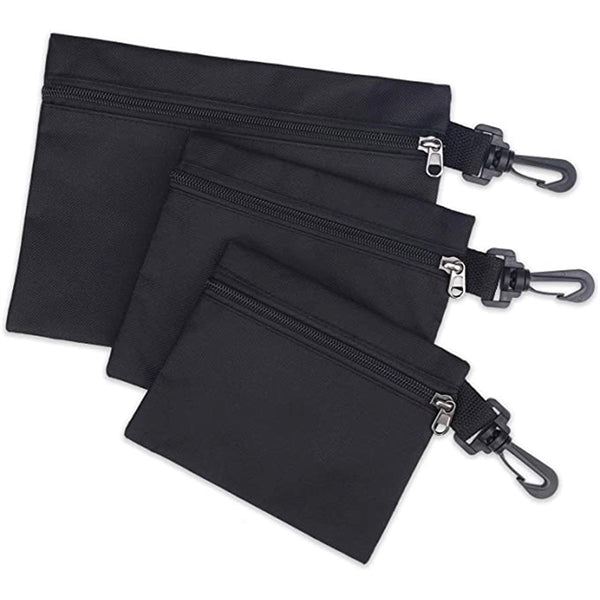 Heavy Duty Tool Pouch Bag with Carabiner clip