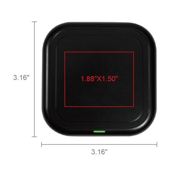 Radiant Light Up Logo 5W Wireless Charging Pad