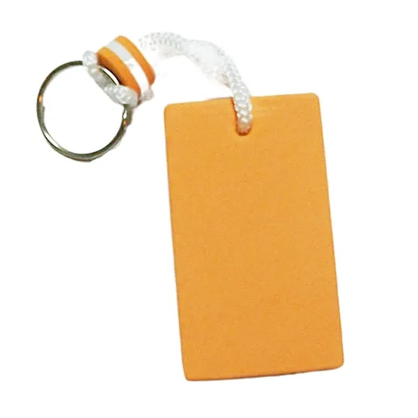 Multicolor Rectangle Floating Keychain