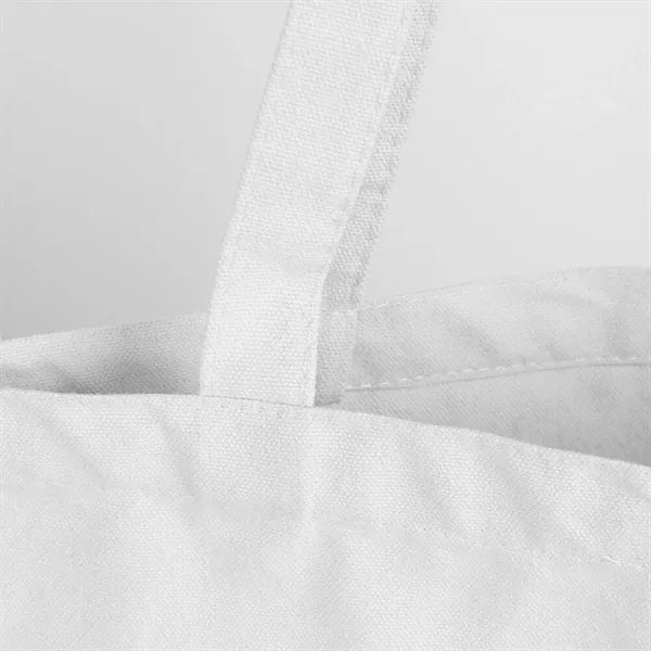 Natural Cotton Canvas Bag (13 3/8" W x 15 3/4" H x 4" D)