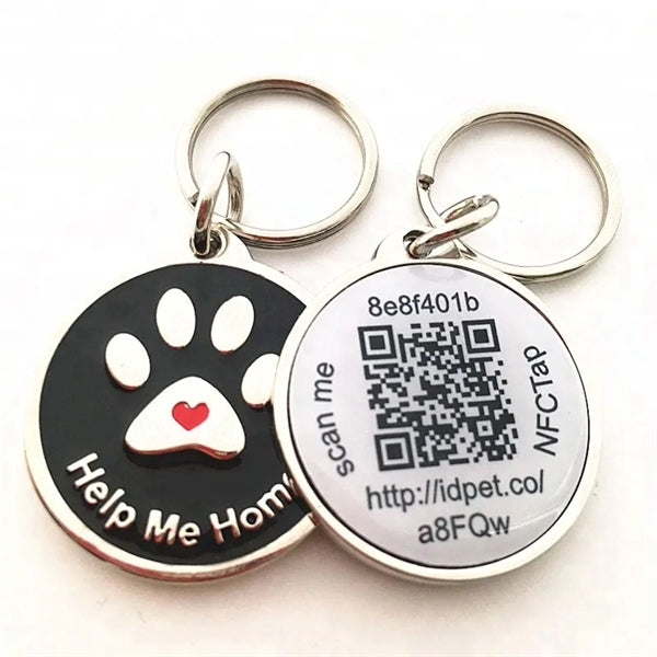 ITAGL Smart NFC Digital Business Epoxy Keyring