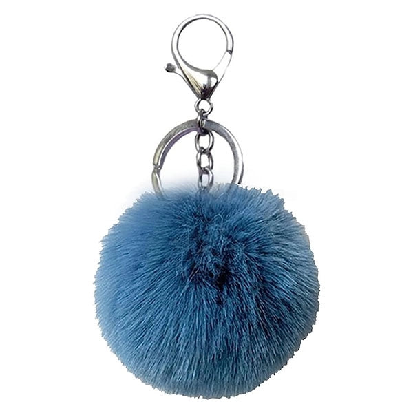 Pom Fur Ball Keychain