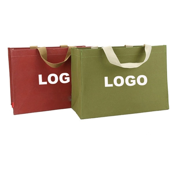 Washable Kraft Paper Tote Bag