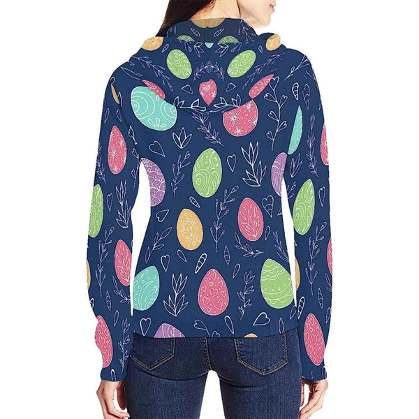 Women's rPET 100% Recycled Polyester Performance Zipp Hoodie