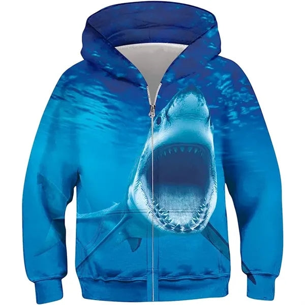 Youth rPET 100% Recycled Polyester Performance Zipper Hoodie