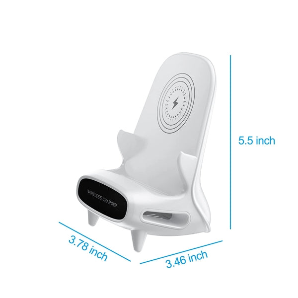 Wireless Charger Stand With Sound Box