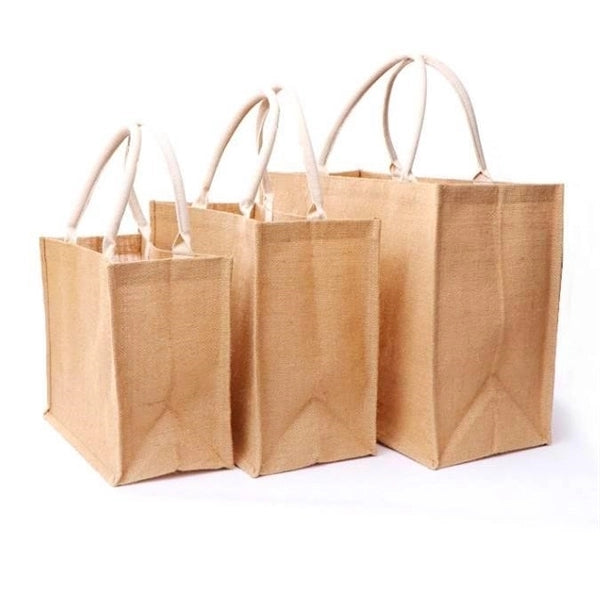 Jute shopping bag