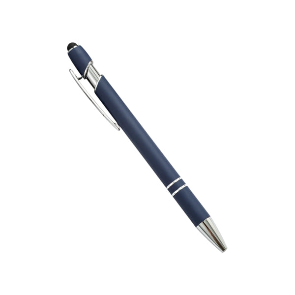 Rubberized Aluminum Stylus Pen