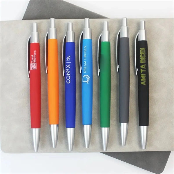 Rubberized Ballpoint Pen