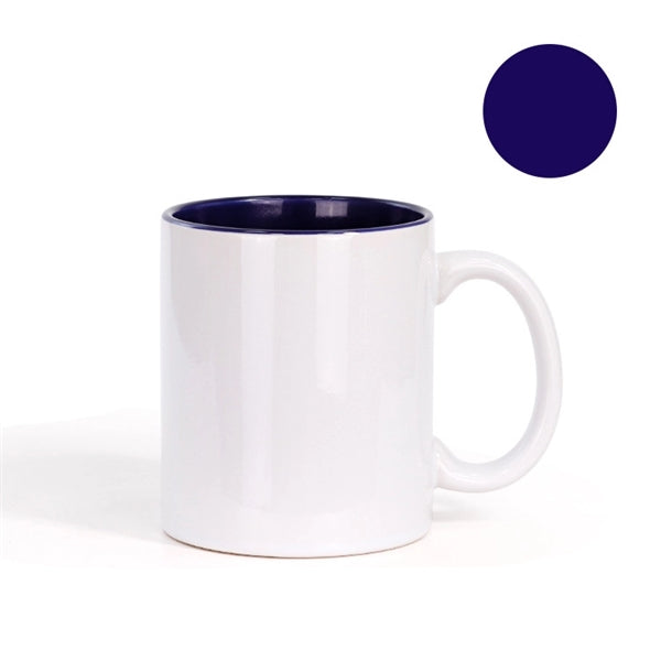 Two-Tone Full Color 11 oz Sublimation Ceramic Coffee Mug