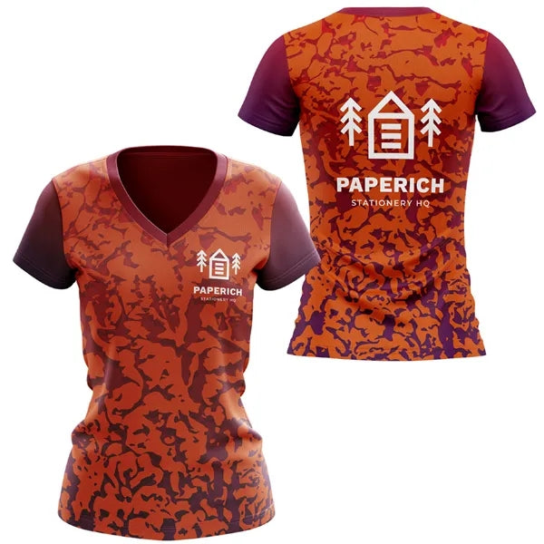 Women 150 GSM Short Hole Mesh Performance Sublimation TShirt