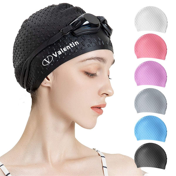 Waterproof Silicone Swim Cap