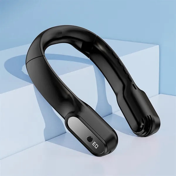 4000 mAh Rechargeable Folding Leaf-less Neck Fan