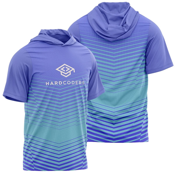 Women's 160 GSM Brushed Milk Silk Sublimation Hoodie T-Shirt