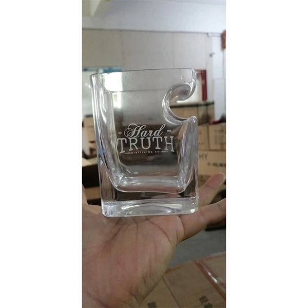 Glassware Set, Whiskey Glasses with Cigar Stand.