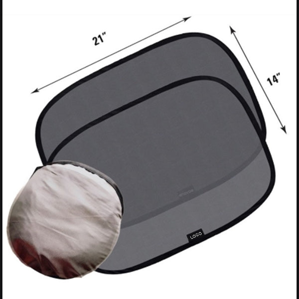 Static Side Automotive Window Sunshades 2 Pack