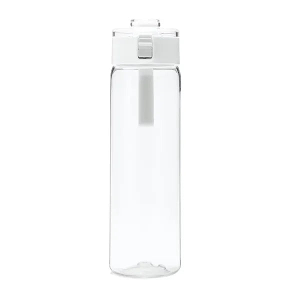12/20/27 oz Clear Plastic Sports Water Bottle Travel Mug