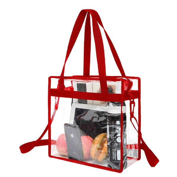 Clear Stadium Approved Tote Bags
