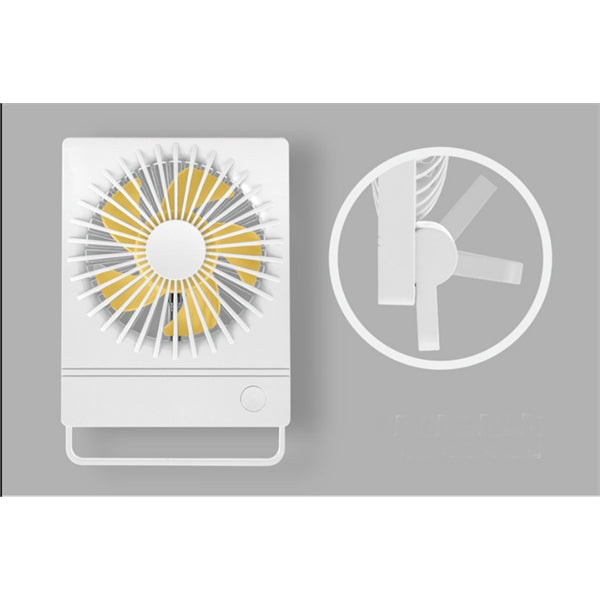 Turbo rechargeable Desktop usb mini fan with stand