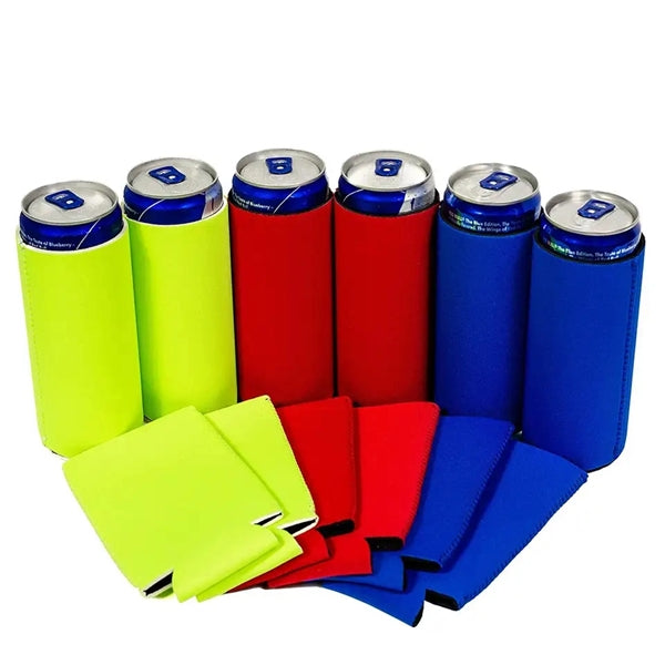 Premium Plain Tall Boy Neoprene Cooler