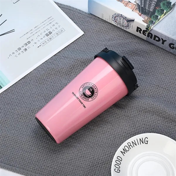 16oz Stainless Steel Vacuum Tumbler