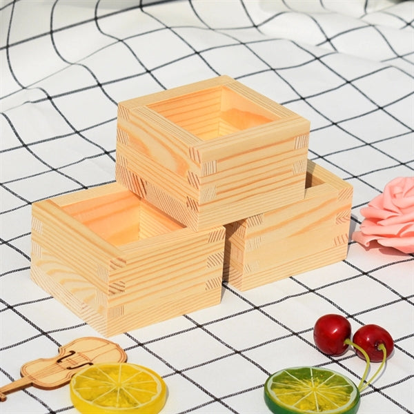 Wood Sake Cup box