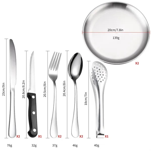 Camping Utensils Kit