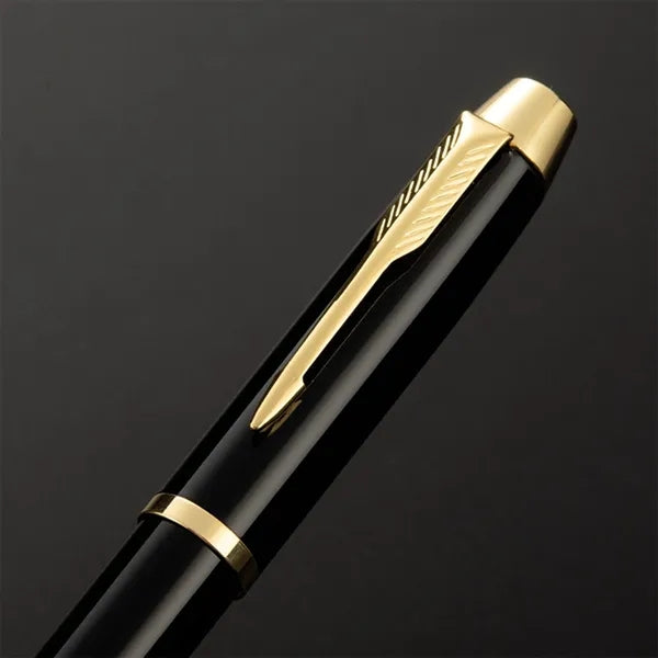 Matte Black Lacquer With Gold Trim