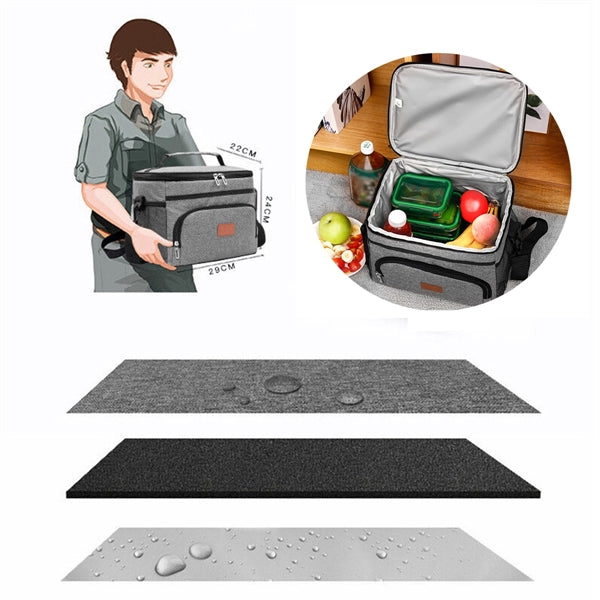 Large Insulated Lunch Bag