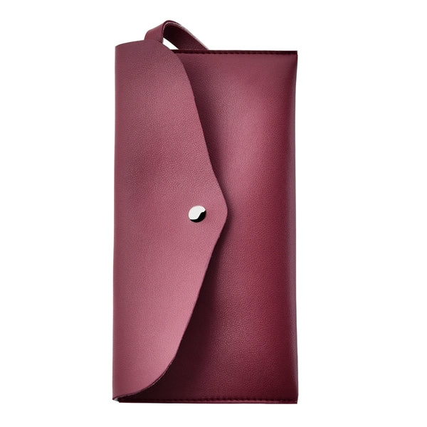 Leather Makeup Brush Pouch Cosmetic Storage Envelope Bag