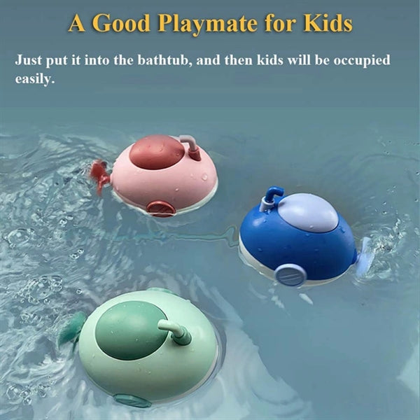 Submarine Clockwork Bathtub Toy for Toddlers