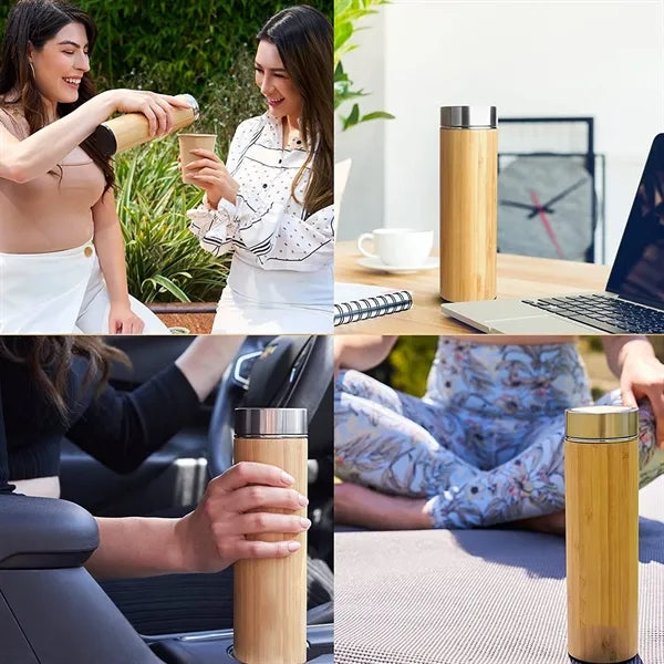 Bamboo Tea Tumbler