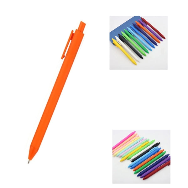 Frosted Plastic Retractable Gel Pens
