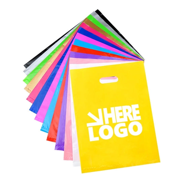 Convenient Four-Finger Plastic Tote Bag