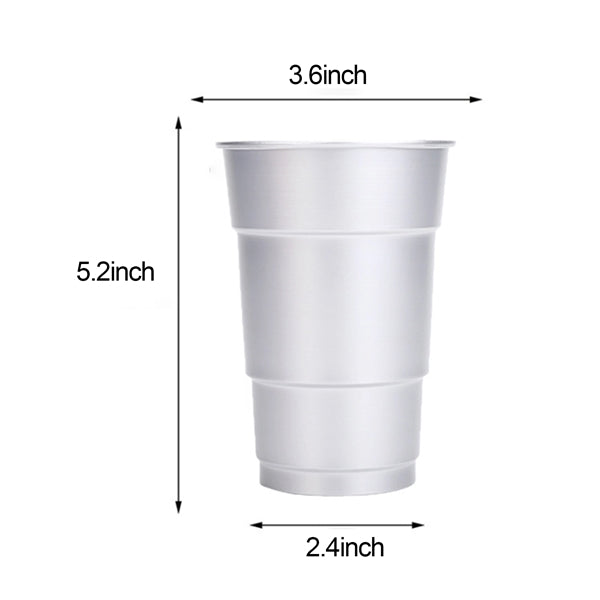 Aluminum Recyclable Party Cups