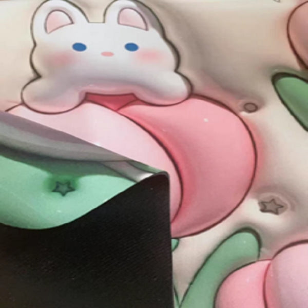 3D rubber floor mat