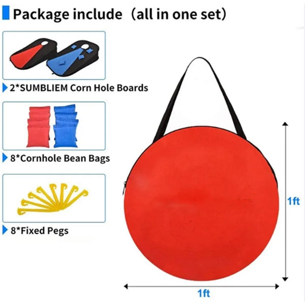 3x2 ft Collapsible Portable Corn Hole Game Set
