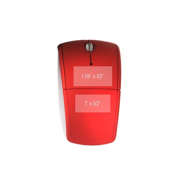 Rochdale Matte Wireless Folding Mouse