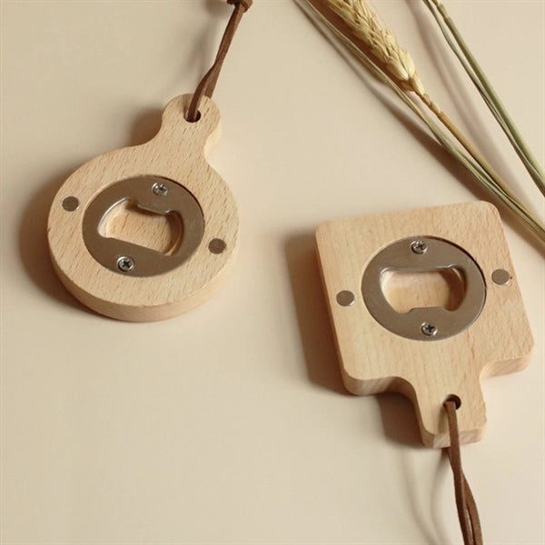 Bamboo Bottle Opener