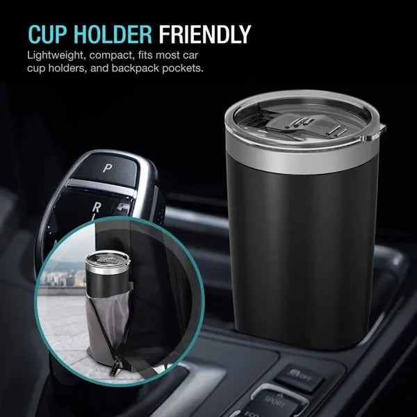 Double Wall Stainless Steel Insulated Travel Mug 20 oz