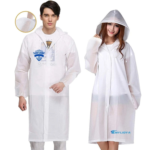 Portable EVA Rain Coats Poncho