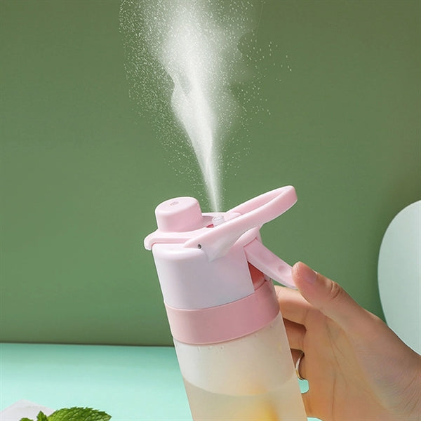 Water Bottle With Spray Mist