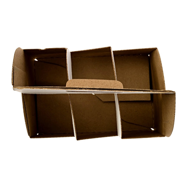 Slant-Cut 6-Bottle Cardboard Tote