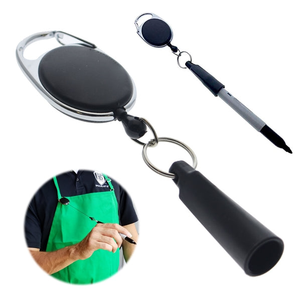 Retractable Pen Holder Reel