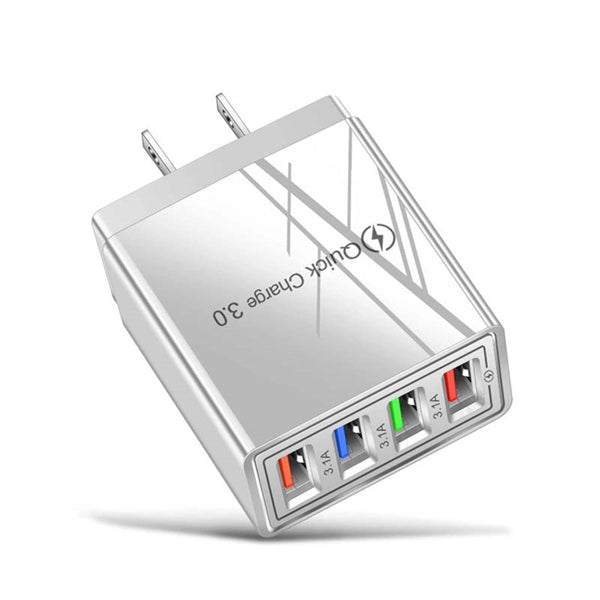 4 Port USB Wall Charger