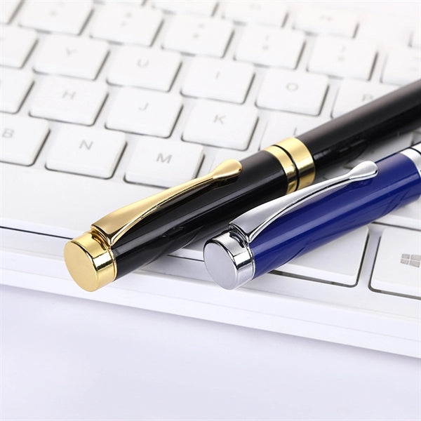 Metal 0.5mm Signature Roller Gel Ink Pen