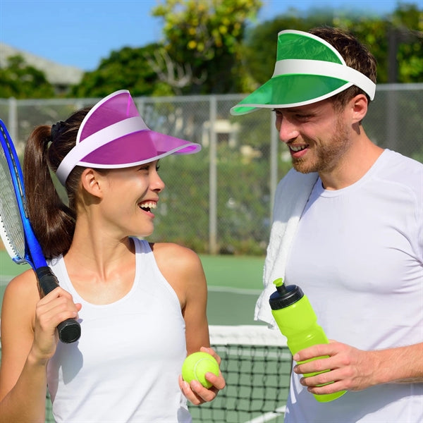 Summer Pvc Sun Visor Cap