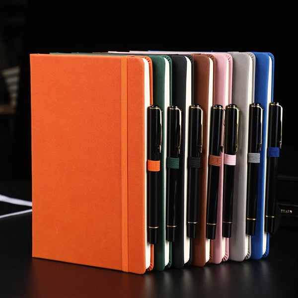 PU Hardcover Notebook With Elastic Band