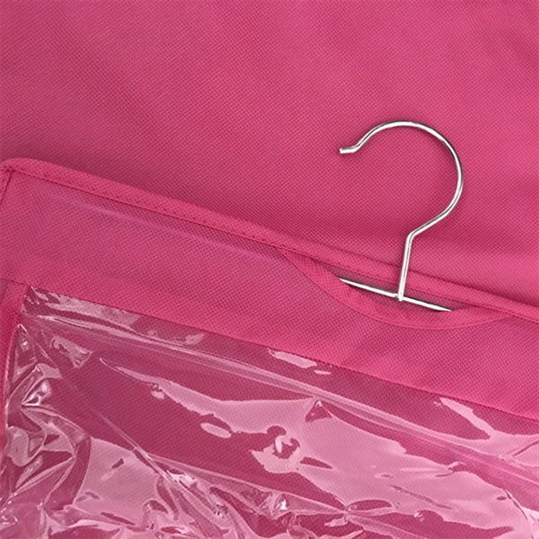 6 Pockets Transparent Dustproof Storage Bag